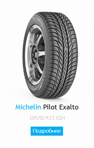Michelin Pilot Exalto PE2 195/50 R15 82H
